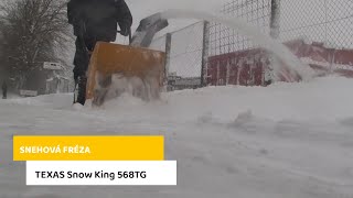 Snehová fréza TEXAS Snow King 568TG