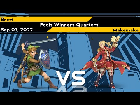 [Smash Ultimate] Brett vs Makemake - Xeno257 (Pools Winners Quarters)