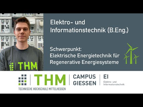 Elektro- und Informationstechnik studieren 3.1 - El. Energietechnik für Regenerative Energiesysteme