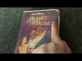 Beauty And The Beast 1992 VHS Review
