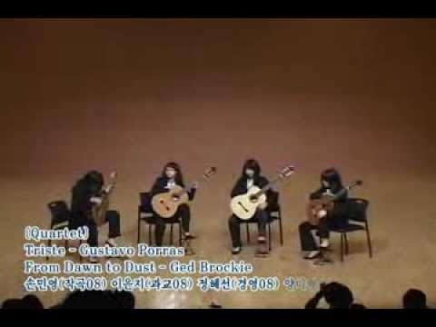 Triste (Guitar Quartet)  Music by Gustavo Porras