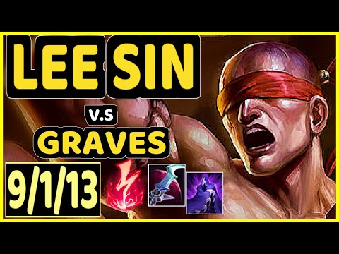 LEE SIN vs GRAVES - 9/1/13 KDA JUNGLE CHALLENGER GAMEPLAY - KR
