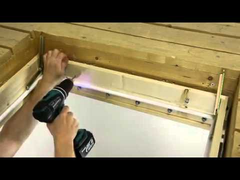 Montaż Dolle Click Fix 36 Gold // Schody strychowe