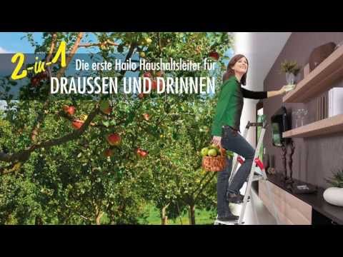 Hailo XXL Garden & Home Stufenleiter, Stufenstehleiter bei www.ReinigungsBerater.de