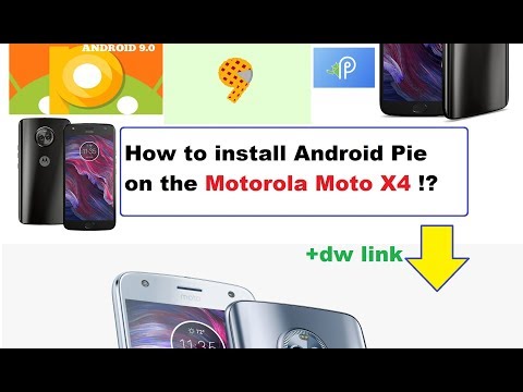 How to install Android Pie on the Motorola Moto X4