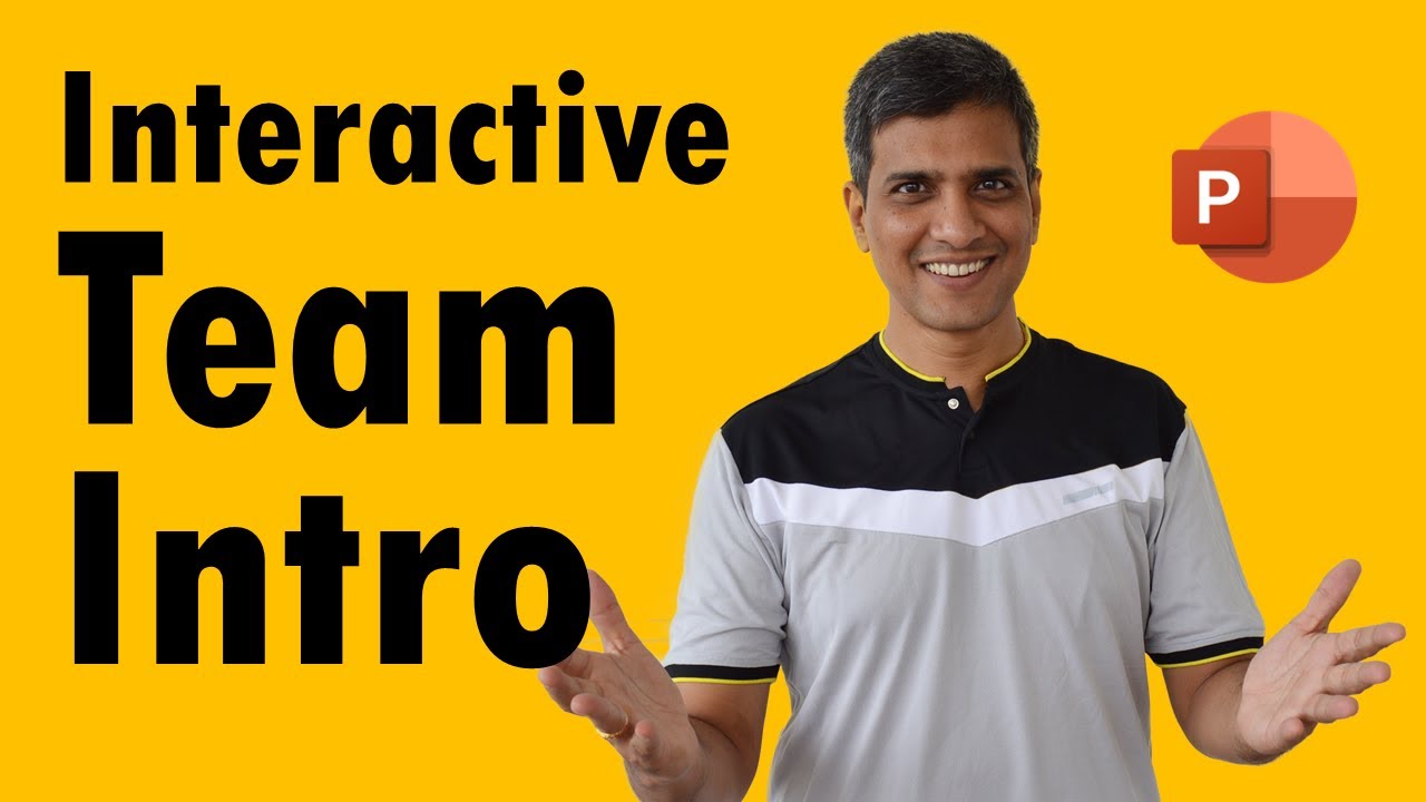 Interactive Team Intro in PowerPoint To Impress Your Audience [With Morph]