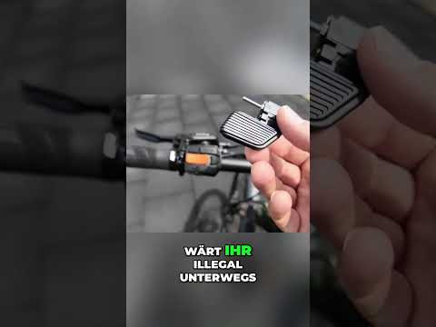 E-Bike zum Moped: Daumengashebel macht's möglich! #lankeleisi #ebike #tuning