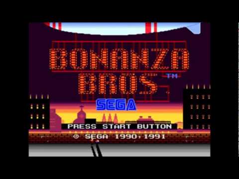 Cowabunga's Daily VGM#47 - Bonanza Bros - Stage 1