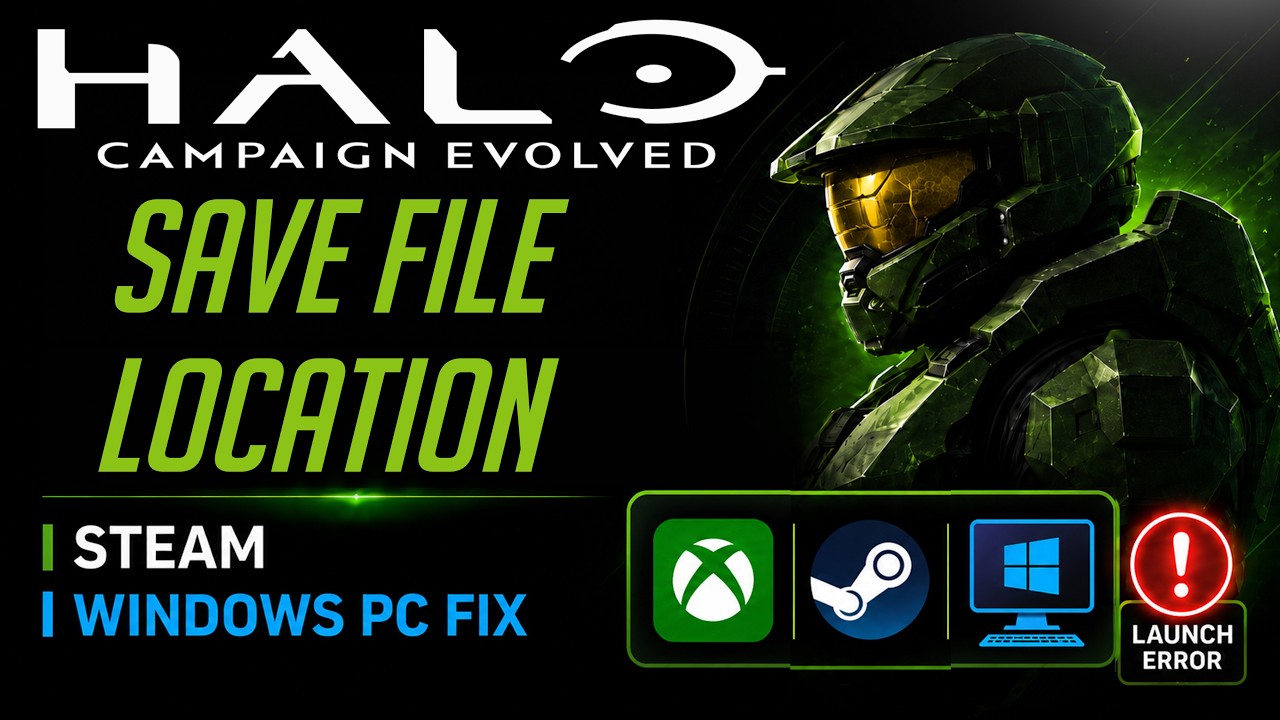 Halo Campaign Evolved: Where Is The Save Game & Config Files Located On PC - Tutorial