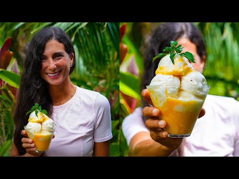 Pineapple Mango Mint Lime Sorbet 🍨🍍🍋‍🟩 Easy Raw Vegan Ice Cream Recipe + NAMA Juicer Flash SALE! 🚨