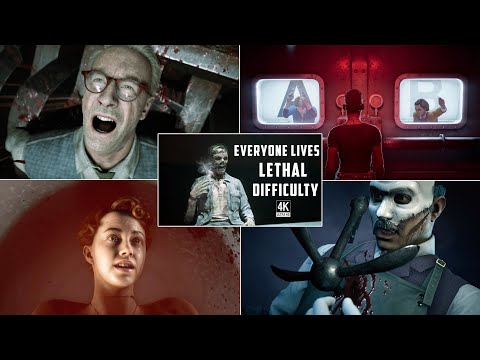 The Devil in Me: 4K Full Game Walkthrough Best Ending (Everyone Lives, Lethal Difficulty, 4K/60fps)