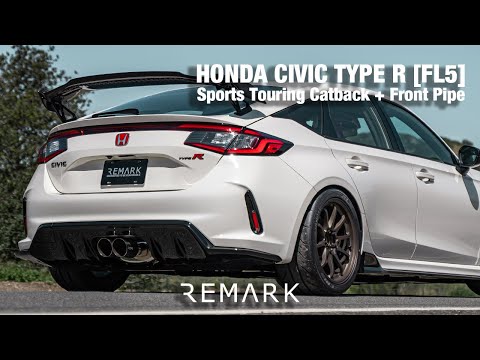 Sports Touring Catback + Front Pipe [Stainless Steel] - Honda Civic Type R FL5 [2023+]