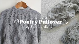 Let's Knit - Poetry Pullover by Sari Nordlund