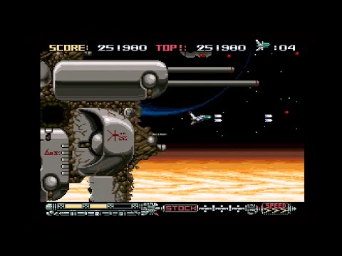 Phalanx (SNES) - Full Run on Funny (Hardest) Difficulty