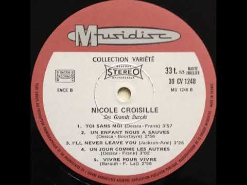 Nicole Croisille "Vivre pour vivre" 1967/1973 Musidisc