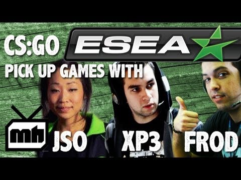 missharvey pick up games on CS:GO ESEA with jso, xp3, moses & frod P2
