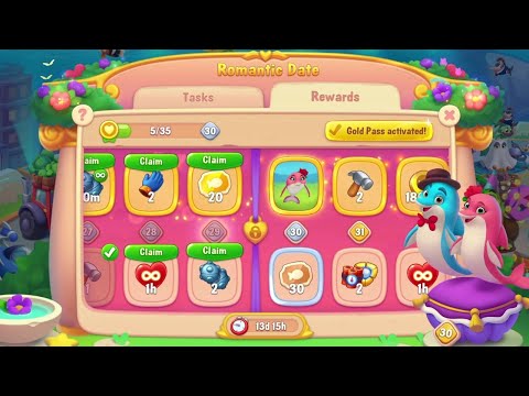 @Fishdom Level 9426. 💜 Romantic Date Event Level 29 🔐.