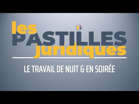 LE TRAVAIL DE NUIT OU EN SOIRÉE | Vidéo Gratuite [CC:BY-NC-ND]