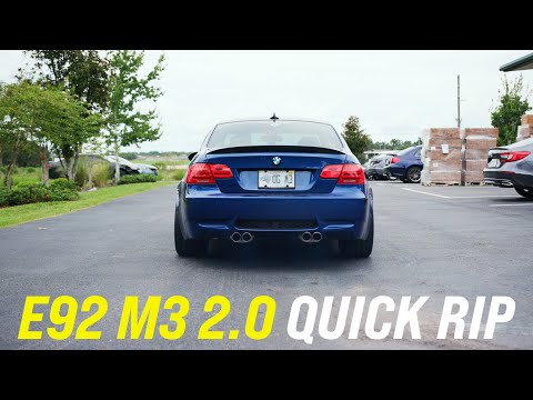 E92 M3: Spirited Drive w/American Racing Header Setup and Ohlins RT (3DM Motorsport)