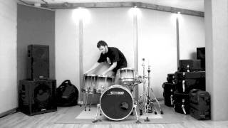 Sleishman easy set up drum kit