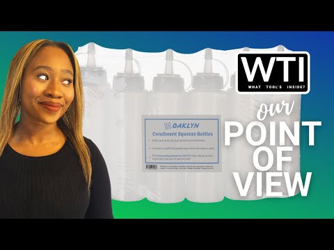 Oaklyn Plastic Squeeze Squirt Bottles - WTI product video review