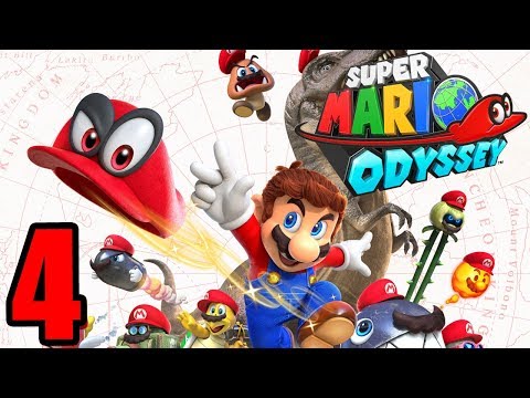Super Mario Odyssey playthrough pt4 - Dyno-Mite! Mario Goes Prehistoric
