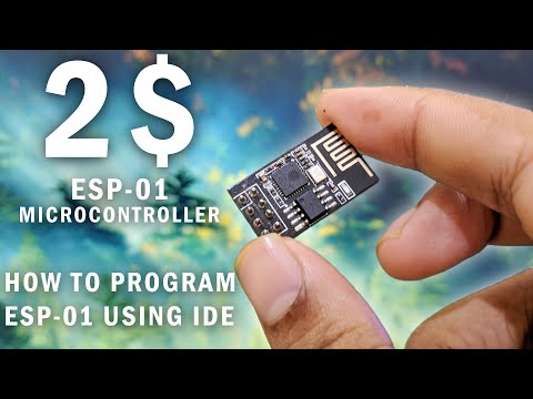 Getting Started with ESP8266 (ESP-01) module | How to program ESP-01 module