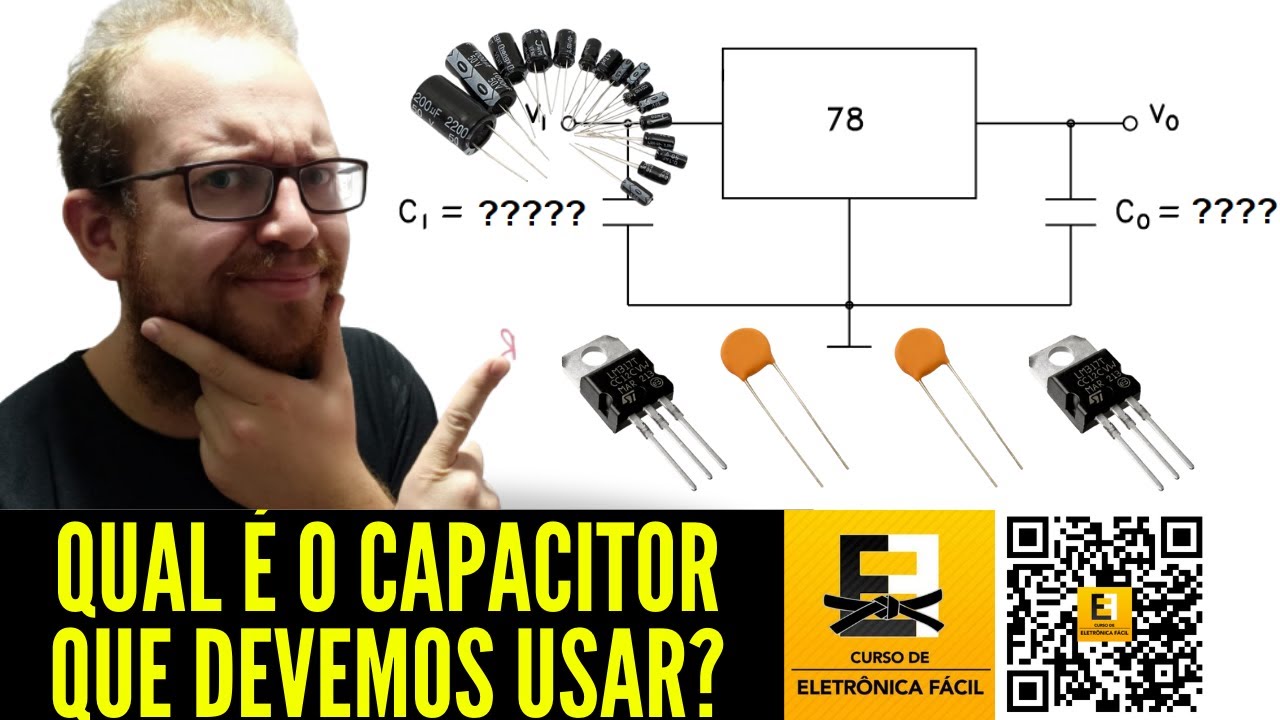 Capacitor Eletrolítico ou Cerâmico? Qual é o Valor do Capacitor de Desacoplamento? Eletronica Facil