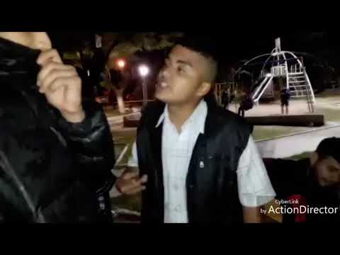 batalla de rap termina a las piñas