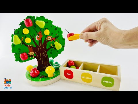 Best Toy Learning Video for Kids to COUNT and Learn COLORS while playing!  Toddlers practice colors!