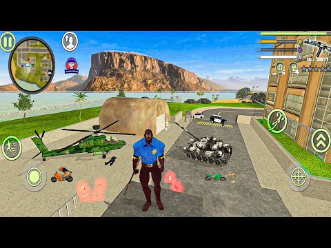 Panther-Police Spider Rope Hero Vice Town Simulator #13 Android Gameplay