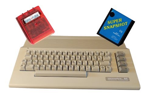 C64 & Easy Flash 3 with Super Snapshot v5