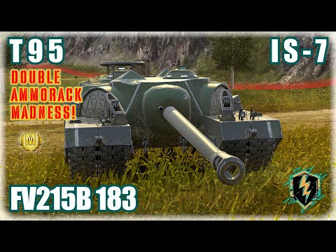 🛡️ T95 • FV 183 • IS-7 | World of Tanks Blitz Replays