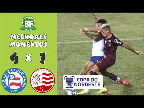 Bahia 4 x 1 Náutico | Copa do Nordeste 2020 | Melhores Lances | Barrinha Fechada
