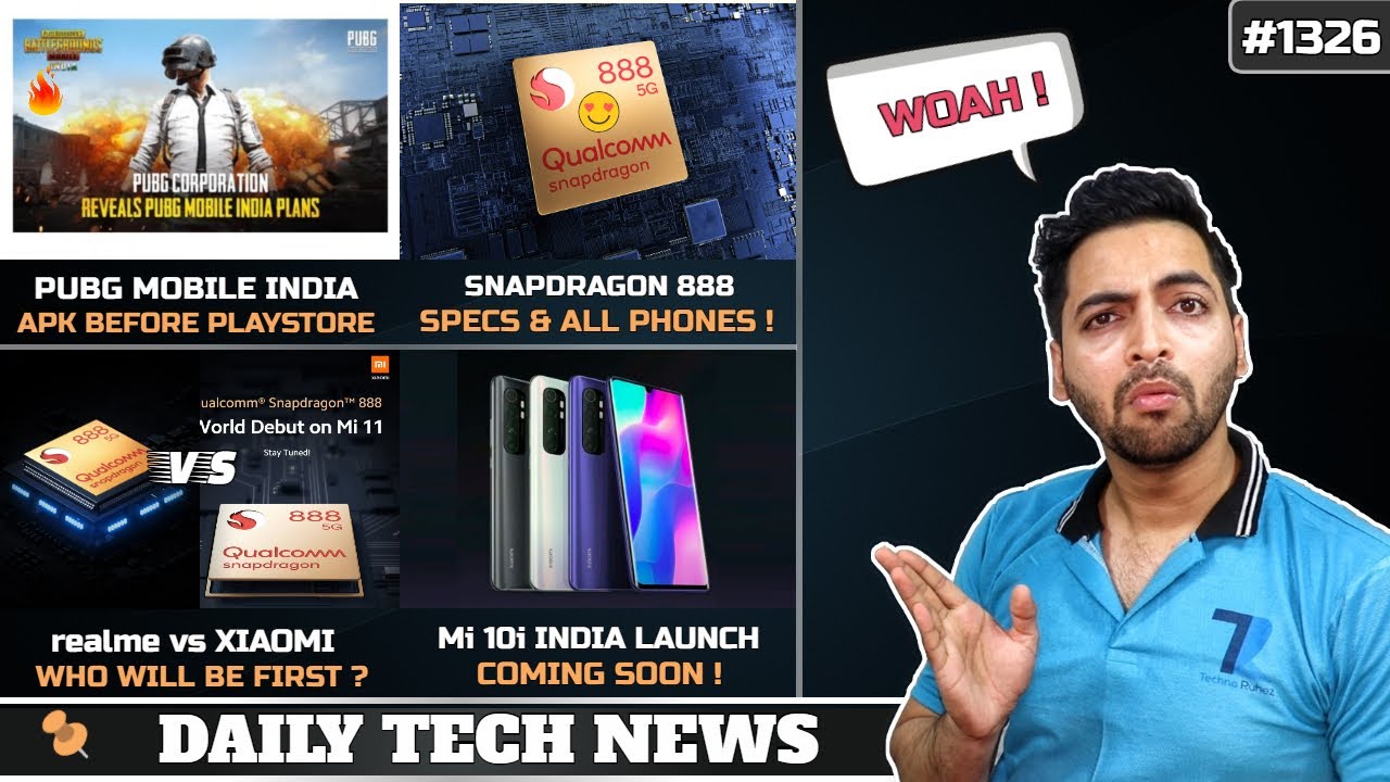 PUBG Mobile India Apk Website,realme Race Sd 888 Launch,SD 888 Specs & Phones,Micromax Chipset