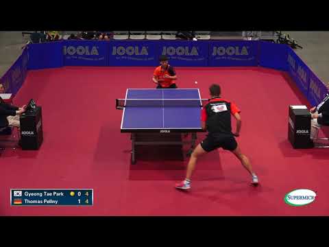 2017 US Open Men's Singles Rd16 -Thomas Peliny v Gyeong Tae Park (Full Match)