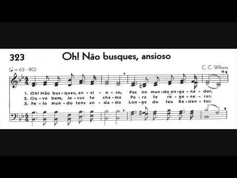Hinário 5 CCB - Hino 323 - Oh! Não busques, ansioso - Strings - Teclado Yamaha PSR S670
