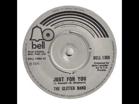 UK New Entry 1974 (170) Glitter Band - Just For You