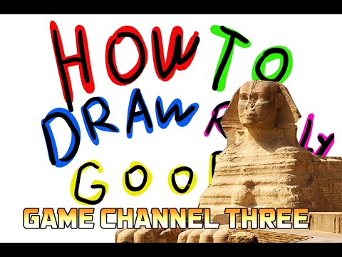 Game Channel Three - How to Draw Really Good ep.3 -...