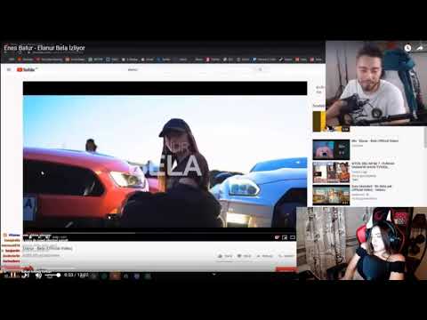 Elanur Pat Enes Batur'un Şarkısına Tepkisini İzliyor