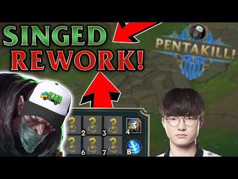 LEAKED SINGED REWORK!!! WITH NEW SEASON 10 BUILD BY FAKER!!!