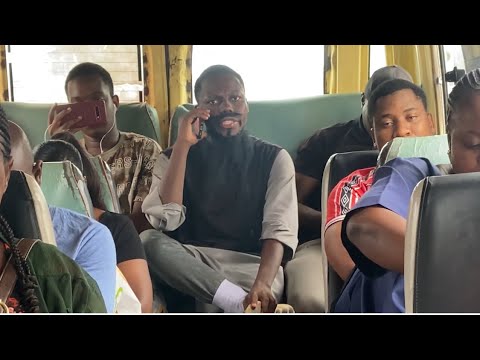 Fake Chinese language prank on the bus by the kung fu master