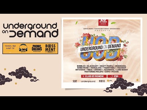 MASTERDEE MOLEFE, LIVE - UNDERGROUND ON DEMAND