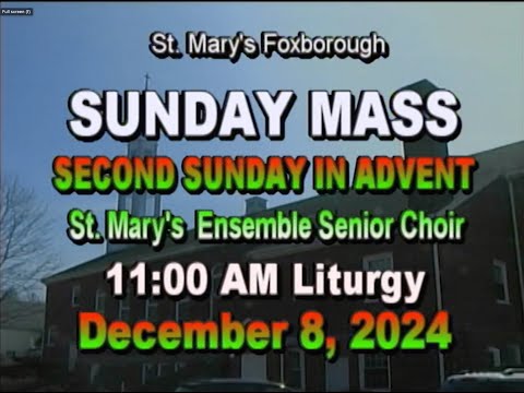 Thumbnail for St. Mary’s Mass 12/8/24