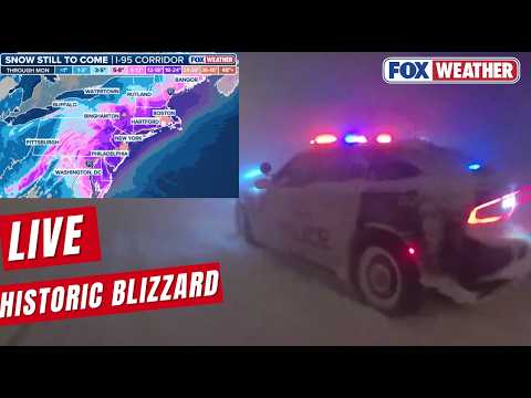 LIVE Coverage Tracking Historic Blizzard Bomb Cyclone Nor'easter Threatening Northeast | FOX Weather