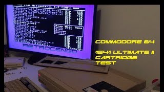 1541 Ultimate II on Commodore 128 D in Commodore 64 mode