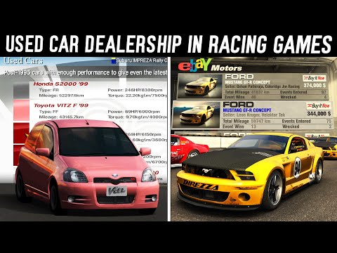 The Beauty Of Used Car Dealership In Racing Games