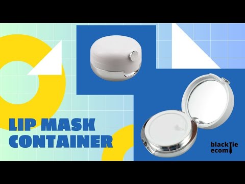 Bkt2417 Empty Lip Mask Container Packaging With Mirror