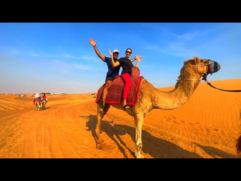 Dubai 🇦🇪 Desert Safari: Our Unforgettable Camel Ride Experience! | blessed4life