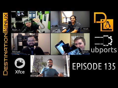 Simon Steinbeiß of Xfce, Dalton Durst of UBports, KDE Apps 19.08, Huawei - Destination Linux 135